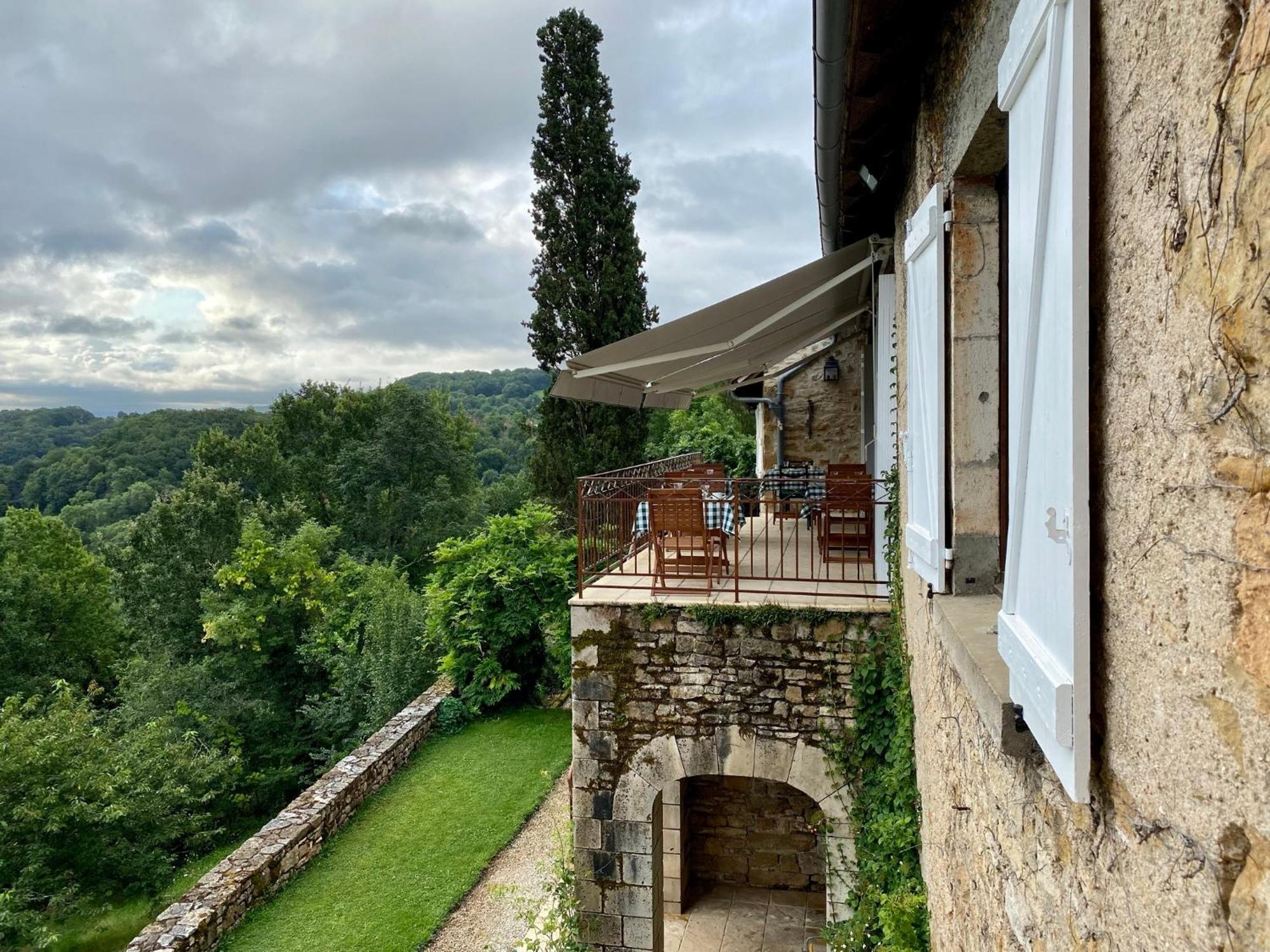 Bed and Breakfast Manoir De Rieuzal Loubressac Exterior foto